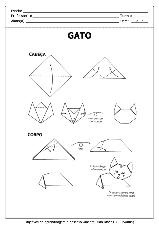 ATIVIDADE DE ARTE PARA O 5º ANO DO Ensino Fundamental | DOCX | Education