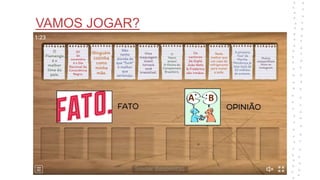 VAMOS JOGAR?
 
