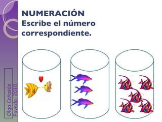 NUMERACIÓN Escribe el número correspondiente. Olga Catasús Poveda. 2010 . 