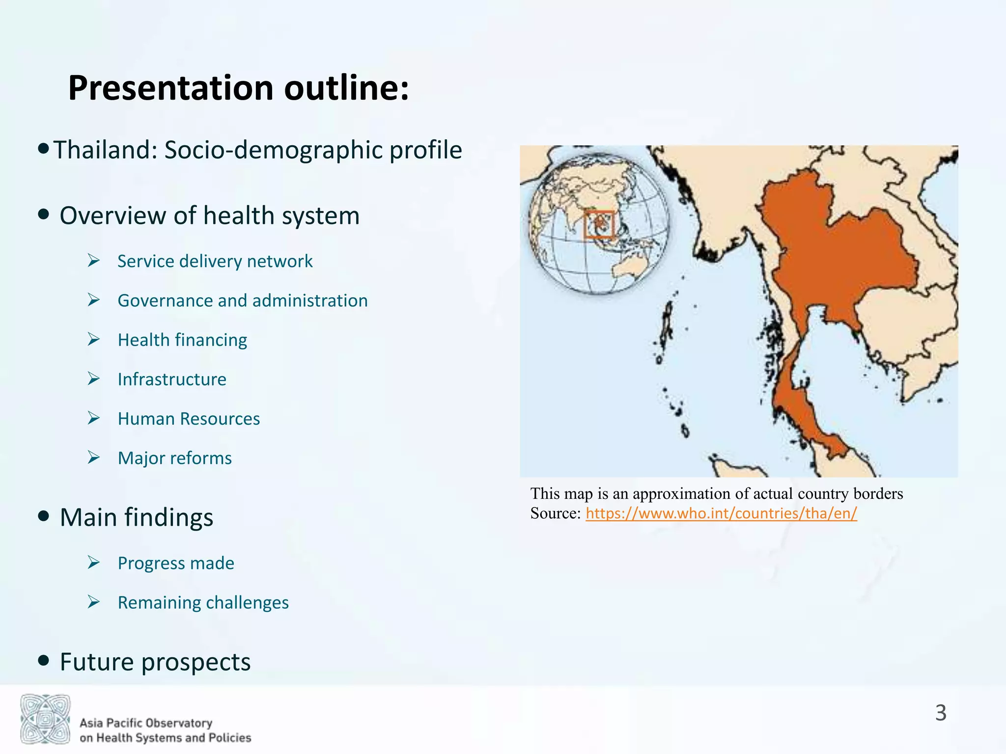 APO The Kingdom of Thailand Health System Review (Health in Transition ...