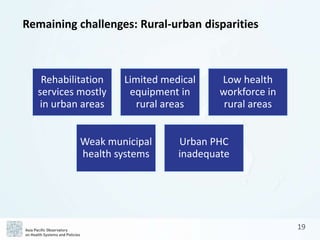APO The Kingdom of Thailand Health System Review (Health in Transition ...