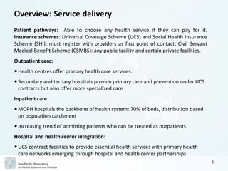 APO The Kingdom of Thailand Health System Review (Health in Transition ...