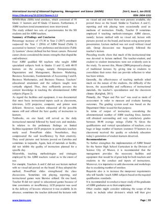 Appraising the Implementation of the Accountancy, Business and ...