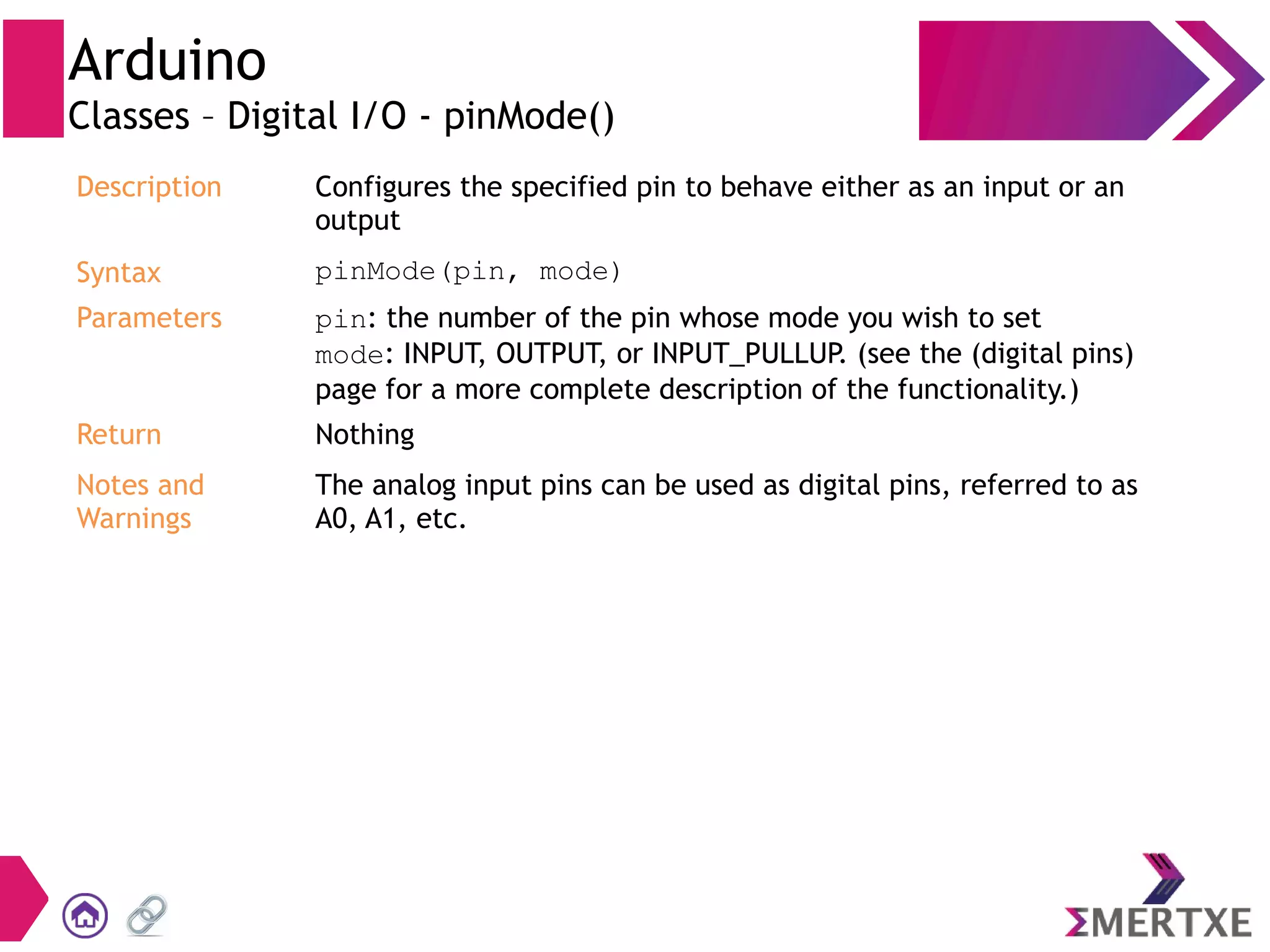 Arduino - Classes and functions | PPT