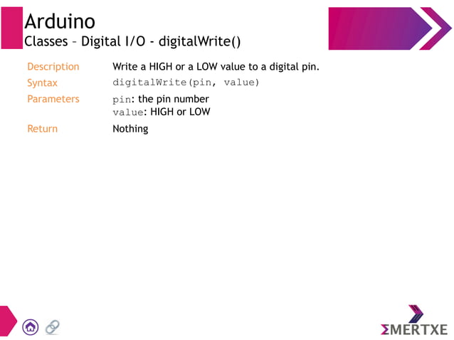 Arduino - Classes and functions | PPT