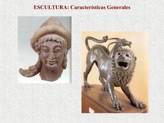 ESCULTURA: Características Generales

 