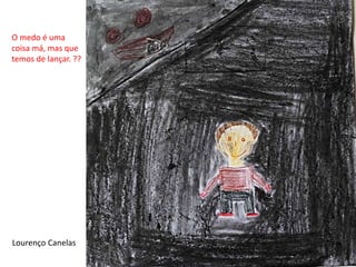 Lourenço Canelas
O medo é uma
coisa má, mas que
temos de lançar. ??
 
