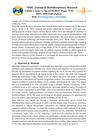 Bridging the AI Digital Divide in Nepalese Higher Education | PDF