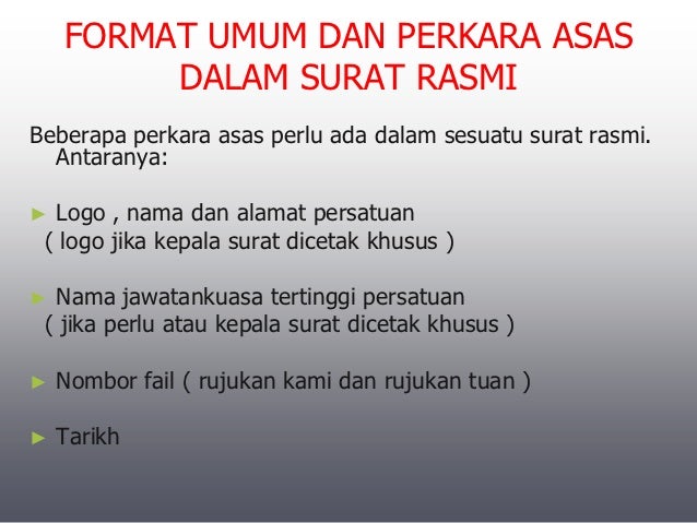 surat rasmi example 69 surat rasmi example 97