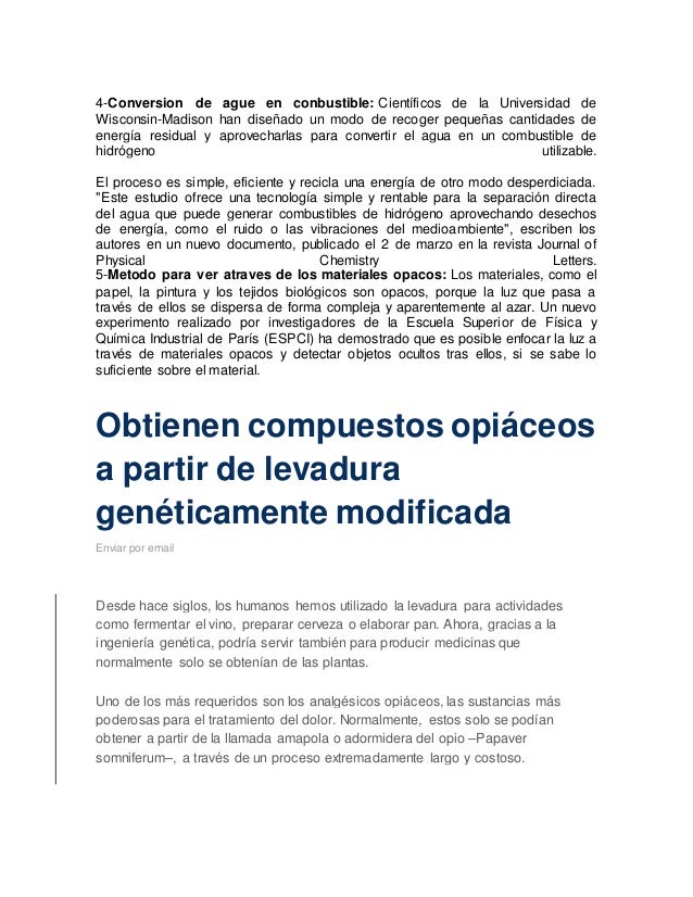 5 avances tecnologicos en la quimica