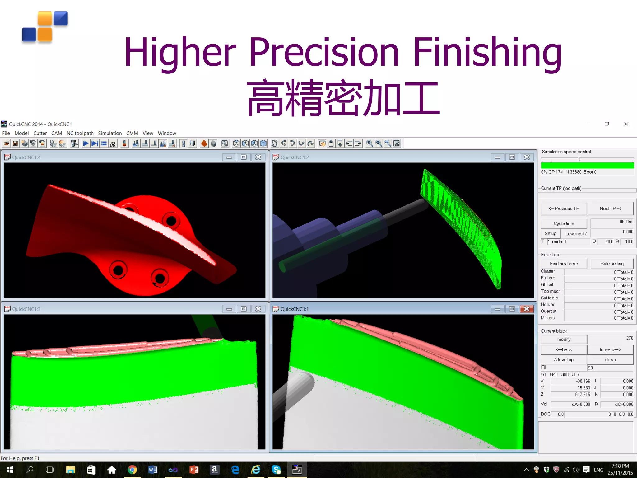Confidential © 2016 All rights reserved
Singapore Institute of Manufacturing Technology Slide 59
Higher Precision Finishing
高精密加工
 