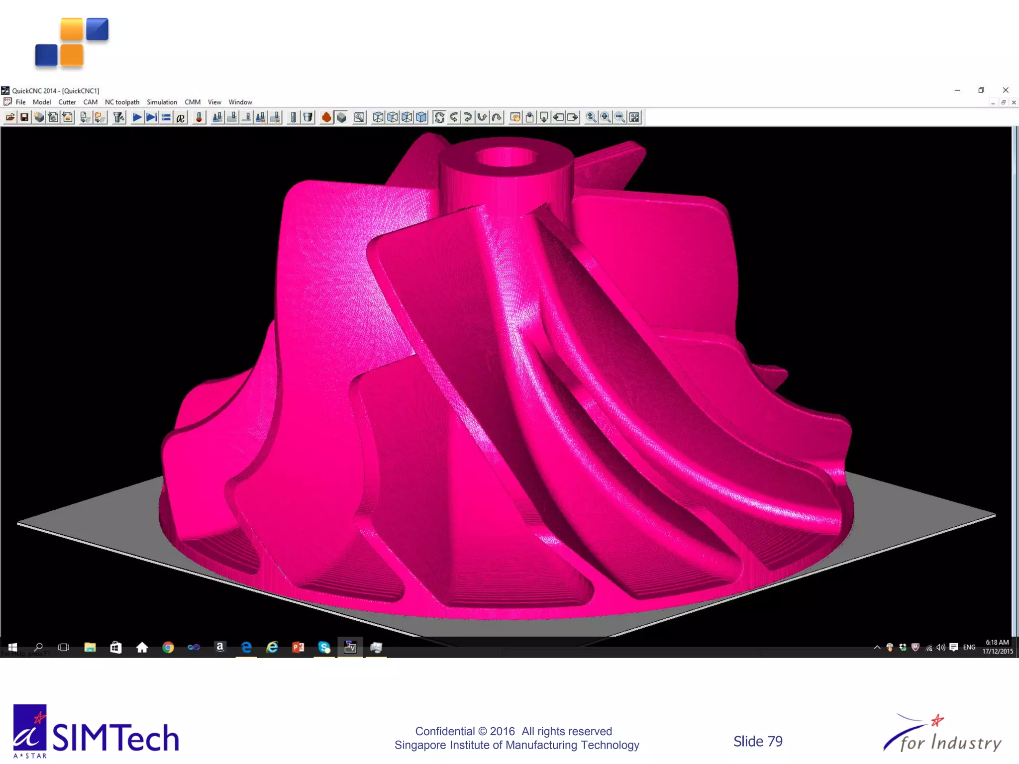 Confidential © 2016 All rights reserved
Singapore Institute of Manufacturing Technology Slide 79
 