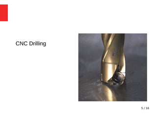 5 / 16
CNC Drilling
 