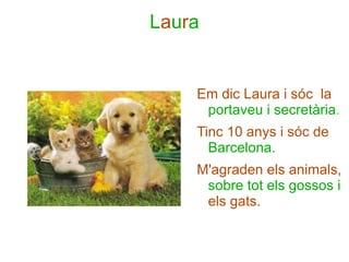 OMAIMA Sóc l'organitzadora i m'agrada el futbol i el Barça. 