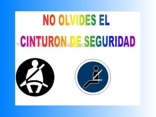 5º B .- ABRÓCHATE EL CINTURÓN