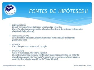Hipóteses