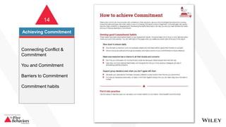 5 Key Commitments Five Behaviours Personal Develoment | PPTX