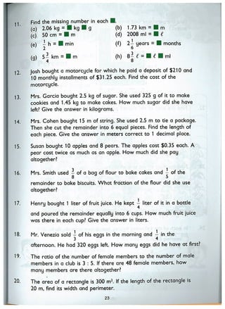 Singapore Math -  5B - Textbook