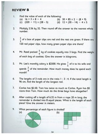 Singapore Math -  5B - Textbook