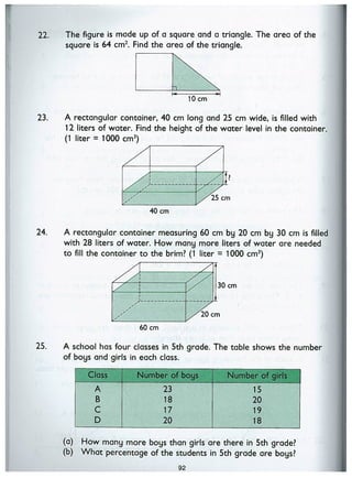 Singapore Math -  5B - Textbook