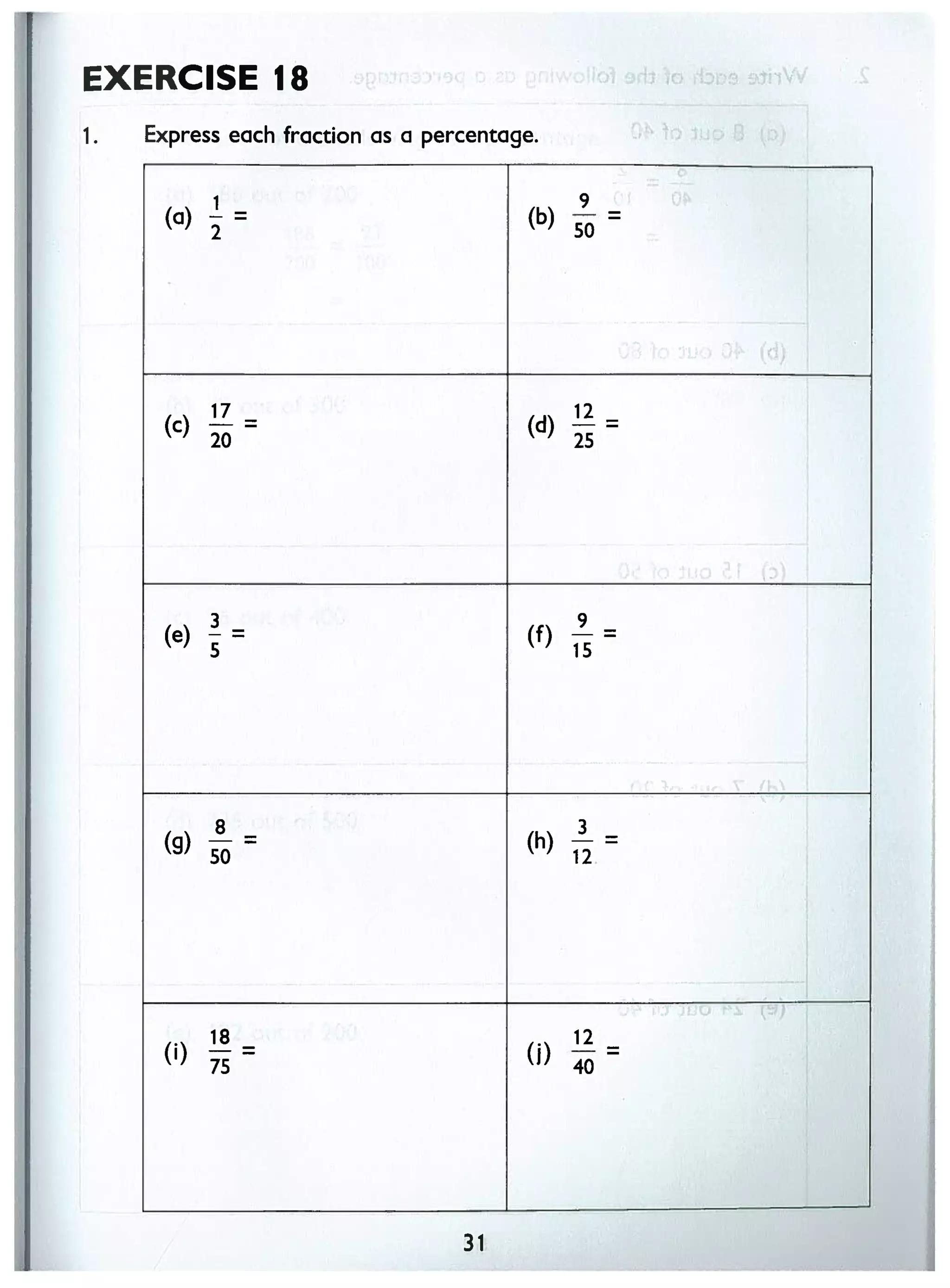 Singapore Math - 5B - Workbook
