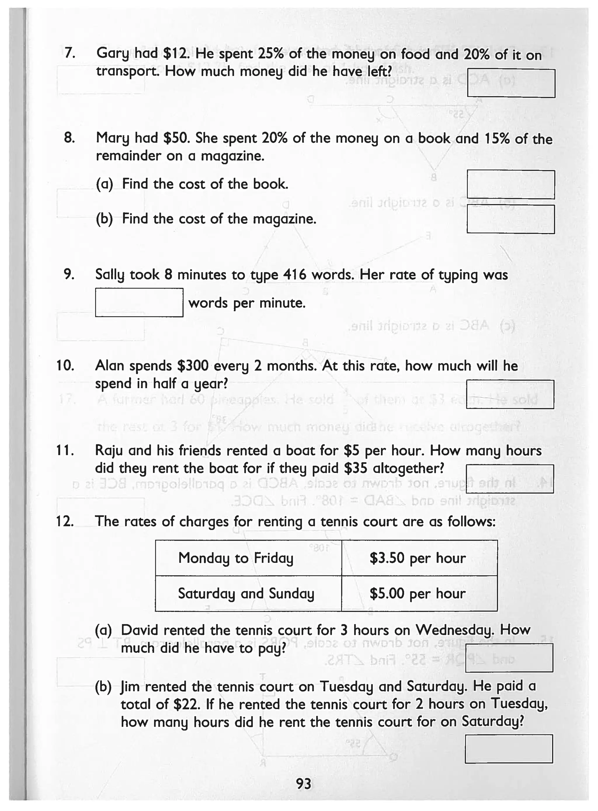 Singapore Math - 5B - Workbook
