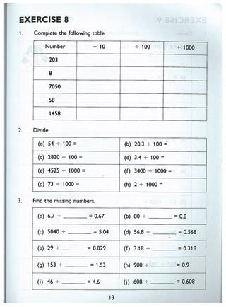 Singapore Math - 5B - Workbook | PDF
