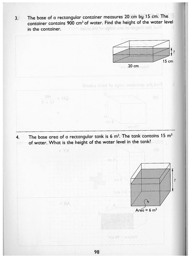Singapore Math - 5B - Workbook | PDF