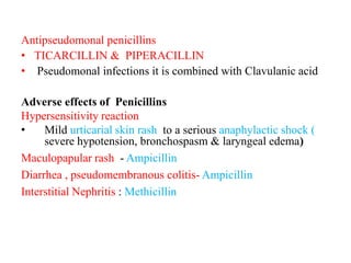 6 beta lactum drugs dental | PPTX