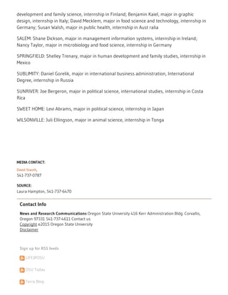 Global Grads Find College In Faraway Places News And Research Commu