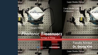 Photonic Biosensors
Faculty Advisor
Dr. Seung Kim
© Israel Flores 2016
 