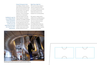 7KH (QHUJ $GYDQFH
GHSDUWLQJ 'DUZLQ /1* ZLWK
D FDUJR GHVWLQHG IRU -DSDQ
VLGH E VLGH ZLWK SURMHFW RZQHUV WR HQVXUH
VXFFHVVIXO SURMHFW GHYHORSPHQW DQG
LPSOHPHQWDWLRQ +RZHYHU RXU UHODWLRQVKLS
GRHV QRW VWRS WKHUH $IWHU SODQW KDQGRYHU
RQRFR3KLOOLSV¶ HQJLQHHULQJ DQG WHFKQLFDO
VWDII VWDQG UHDG WR SURYLGH DVVLVWDQFH IRU
RXU GDWRGD QHHGV LQ WURXEOHVKRRWLQJ
VKXWGRZQ DQG VWDUWXS GHERWWOHQHFNLQJ
DQG WR DQVZHU RSHUDWLRQDO DQG WHFKQLFDO
TXHVWLRQV
$QRWKHU DGYDQWDJH RI WKH RQRFR3KLOOLSV
2SWLPL]HG DVFDGH 3URFHVV LV
RQRFR3KLOOLSV¶ XQLTXH *OREDO /1*
ROODERUDWLRQ ZLWK %HFKWHO RUSRUDWLRQ
7KLV FROODERUDWLRQ FRPELQHV RQRFR
3KLOOLSV¶ /1* SURFHVV DQG RSHUDWLQJ
H[SHUWLVH ZLWK %HFKWHO¶V OHDGLQJ HGJH
NQRZKRZ DQG SHUIRUPDQFH LQ
HQJLQHHULQJ GHVLJQ SURFXUHPHQW DQG
FRQVWUXFWLRQ WR DVVXUH XQVXUSDVVHG
VWDQGDUGV IRU FRPSHWLWLYH FRVW DQG WLPH
WRFRPSOHWLRQ 7KURXJK LQVWLWXWLRQDOL]HG
OHDUQLQJ IURP SURMHFW WR SURMHFW WKH
RQRFR3KLOOLSV%HFKWHO ROODERUDWLRQ
LQVXUHV FRQWLQXRXV LPSURYHPHQW LV GHOLY
HUHG IURP SURMHFW SODQQLQJ WR H[HFXWLRQ
7KH 2SWLPL]HG DVFDGHŠ
3URFHVV
+RZ WKH 3URFHVV :RUNV
7KH VFKHPDWLF EHORZ LOOXVWUDWHV KRZ WKH
RQRFR3KLOOLSV 2SWLPL]HG DVFDGH
3URFHVV SURGXFHV /1* 7KH UDZ JDV LV
¿UVW WUHDWHG WR UHPRYH WKH WSLFDO
FRQWDPLQDQWV RI 2 +6 DQG ZDWHU
EHIRUH EHLQJ GHOLYHUHG WR WKH OLTXHIDFWLRQ
VHFWLRQ RI WKH SODQW 7KHUH WKH WUHDWHG JDV
LV FKLOOHG FRROHG DQG FRQGHQVHG WR ƒ )
LQ VXFFHVVLYHO FROGHU KHDW H[FKDQJHUV
XVLQJ SURSDQH HWKOHQH DQG PHWKDQH DV
UHIULJHUDQWV 7KH /1* SURGXFW LV WKHQ
SXPSHG LQWR LQVXODWHG VWRUDJH WDQNV ZKHUH
LW UHPDLQV XQWLO VKLSPHQW *DVHV ZKLFK
ERLO RXW RI WKH /1* DV LW ZDUPV VOLJKWO
LQ WKH VWRUDJH WDQN DUH FDSWXUHG DQG
UHWXUQHG WR WKH SURFHVV IRU UHOLTXHIDFWLRQ
WKXV PLQLPL]LQJ SURGXFW ORVVHV
2XU 7HDP
)URP IURQWHQG HQJLQHHULQJ GHVLJQ )((' 