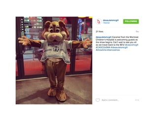 Instagram Takeover Sample