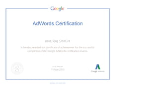 Google Partners - Certification