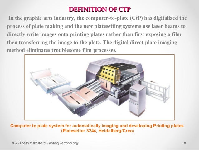 Computer to Plate - Presentation