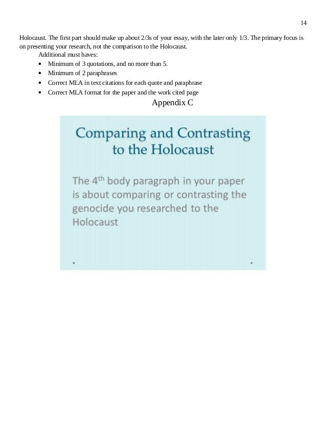 compare and contrast essay on the holocaust compare and contrast essay on the holocaust
