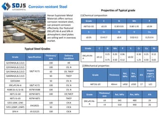 steel plate products brochure | PDF