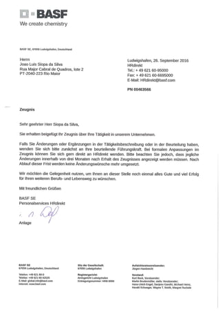 Carta BASF-Recomendação