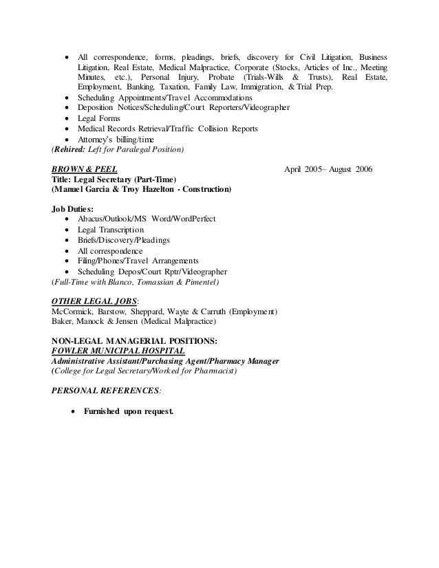 paralegal internship cover letter