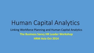 Human Capital Analytics | PPTX