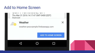 Add to Home Screen
 