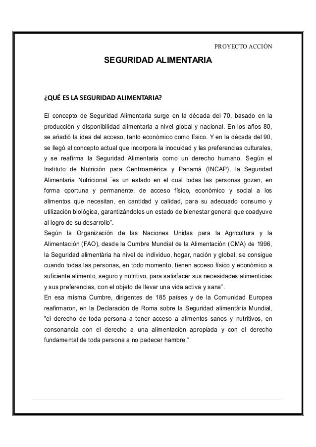 Seminario Final Seguridad Alimentaria