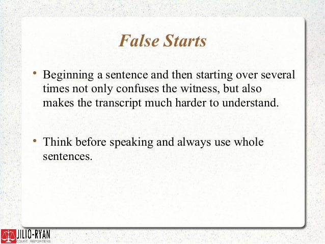 Deposition in a sentence Deposition in a sentence