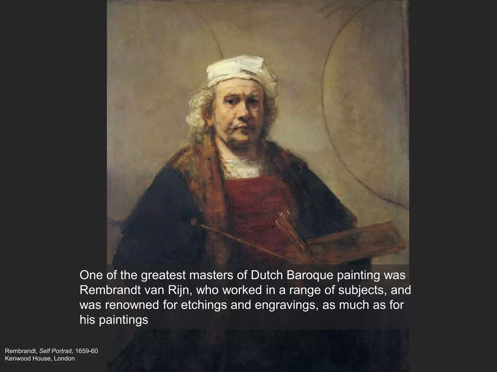 Baroque 5: Rembrandt and Vermeer | PPTX, image size:2048x1536