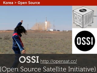 Korea > Open Source

OSSI http://opensat.cc/

(Open Source Satellite Initiative)

 