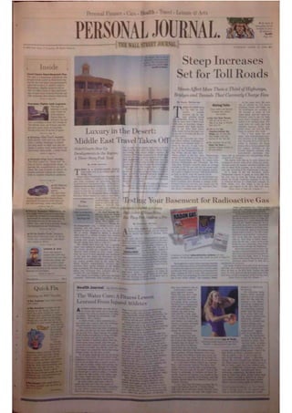 Wall Street Journal placement for Kall8