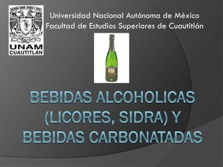 Universidad Nacional Autónoma de México
Facultad de Estudios Superiores de Cuautitlán
 