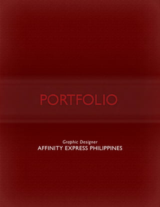 Graphic Designer
AFFINITY EXPRESS PHILIPPINES
 