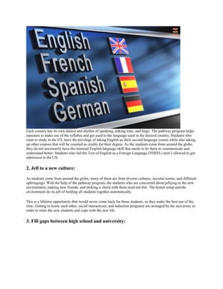 5 Important Benefits of Choosing a Pathway Program | Future Education ...