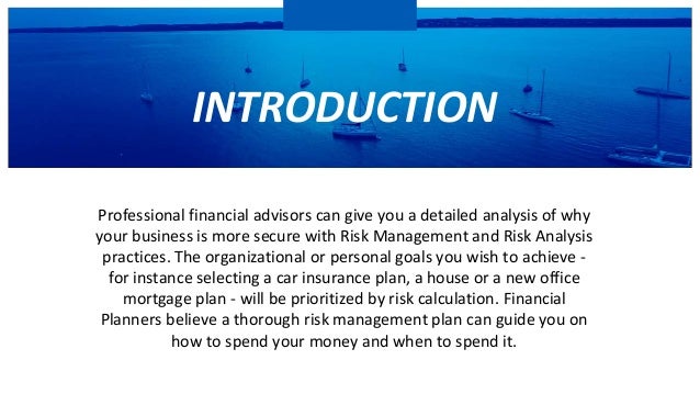 5 Benefits Of Risk Management In Financial Planning